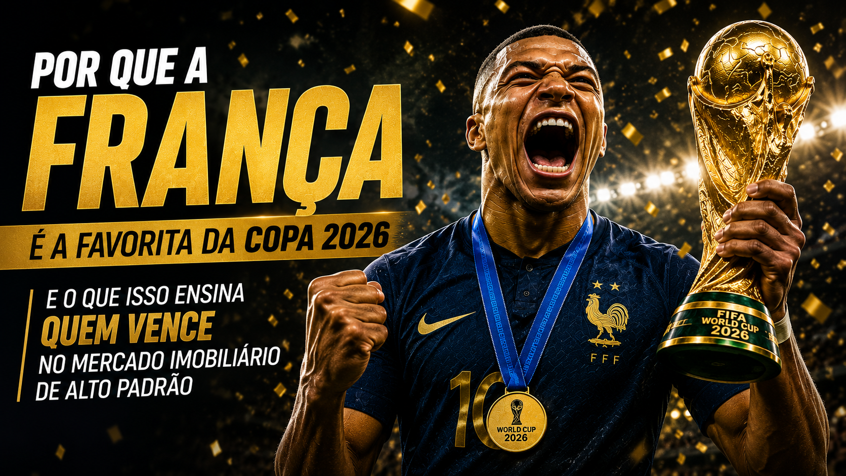 Favoritismo da França na Copa 2026: os 4 Pilares que Também Definem Quem Vence no Mercado Imobiliário de Alto Padrão