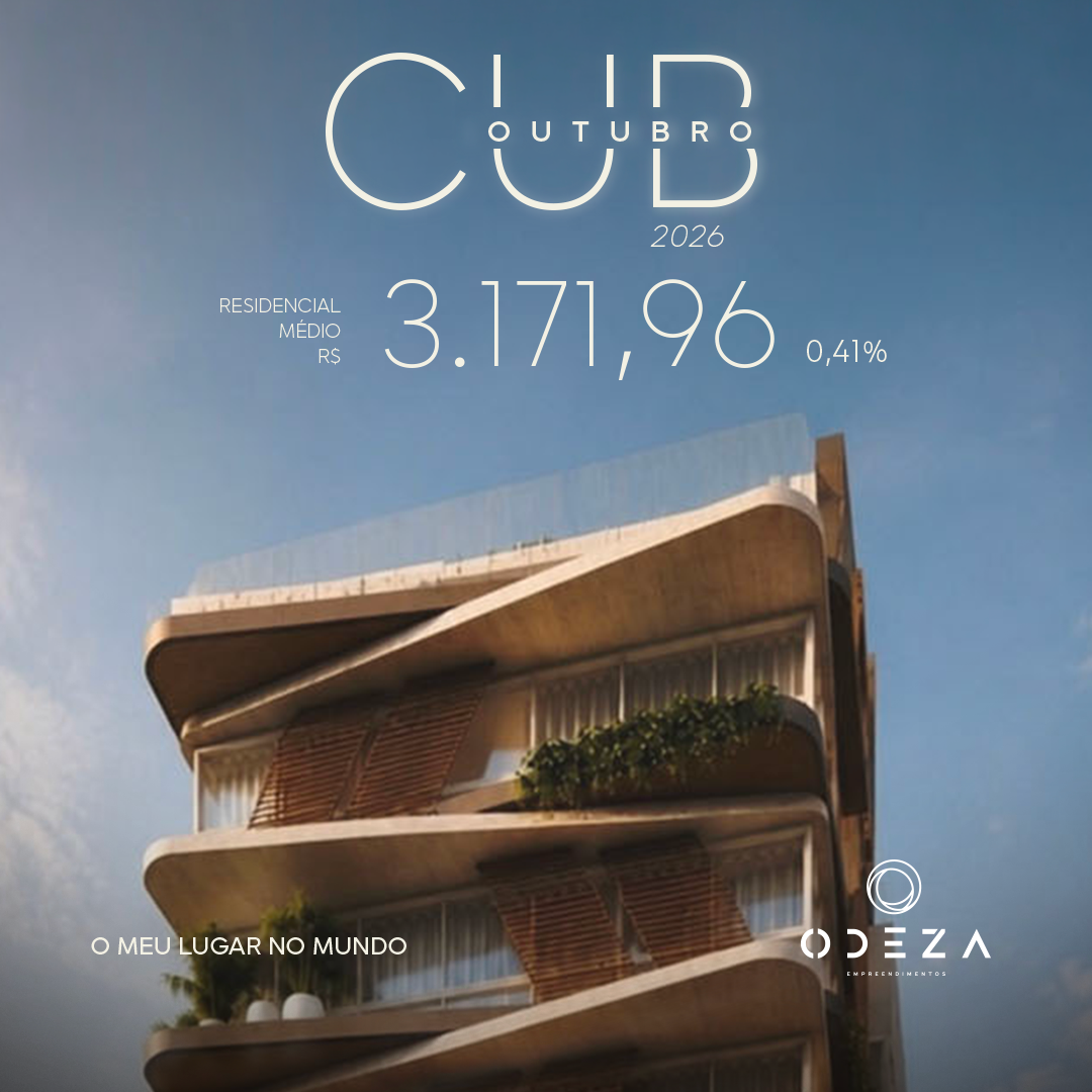 CUB SC de Outubro de 2026 em Santa Catarina: residencial, comercial e o que o índice significa para quem compra, constrói ou investe no litoral catarinense