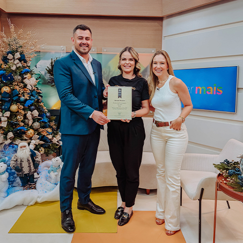 De Blumenau para o Mundo: Construtora Ganha Prêmio Internacional | Fernanda Torresani e Edigar Guimarães na NDTV