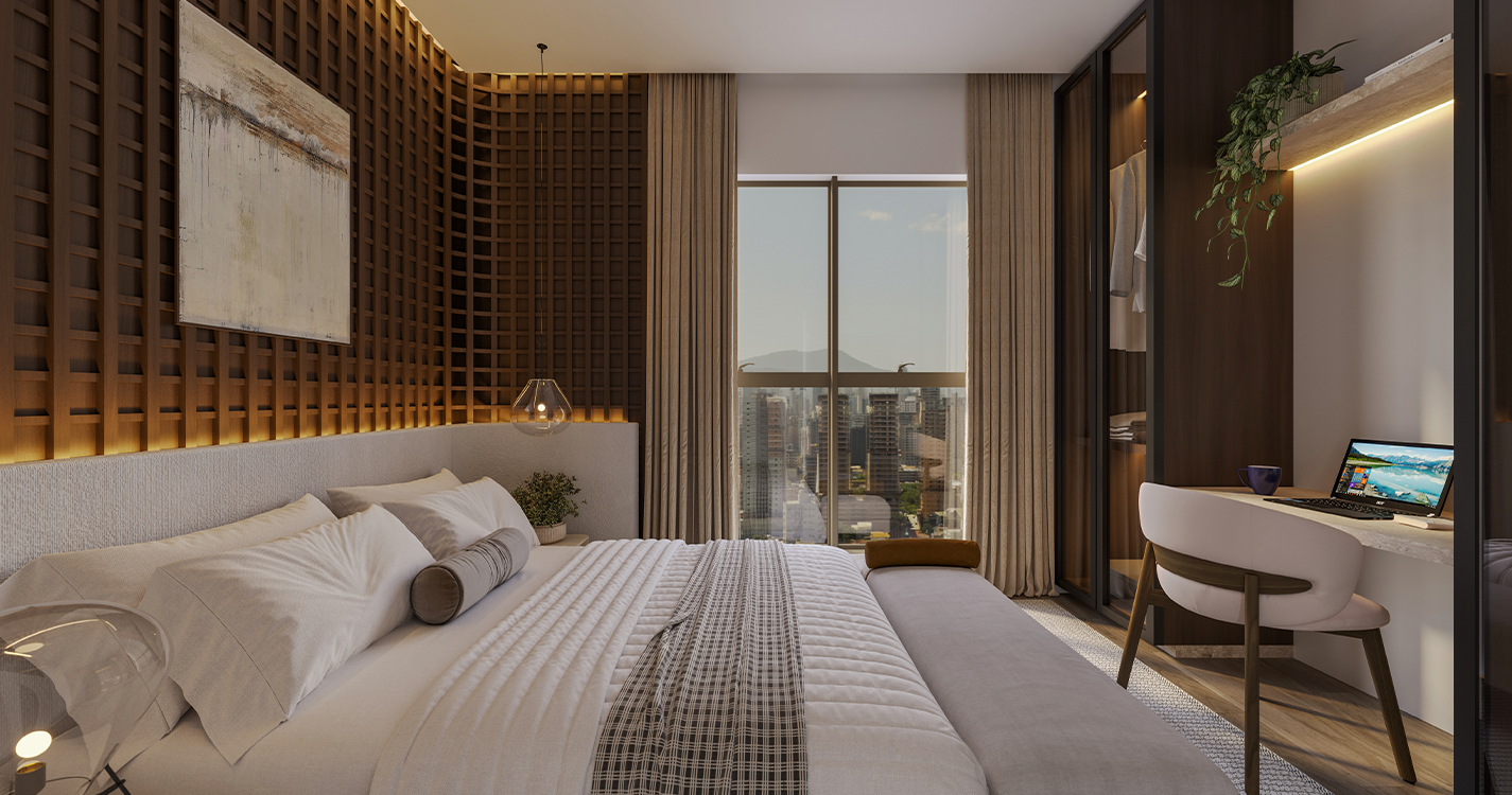 Residencial Tría - Suite Final Tipo 03