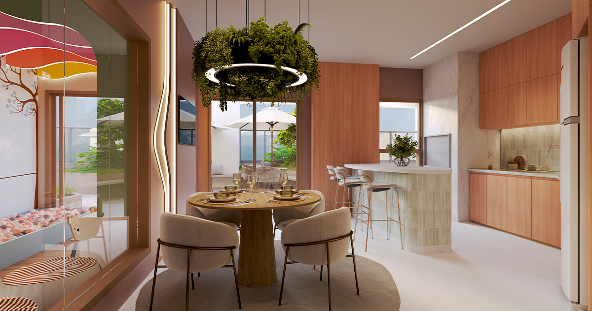 Residencial Tría - Rooftop Gourmet