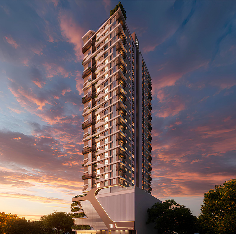 Localização Residencial Tría - Mapa Porto Belo